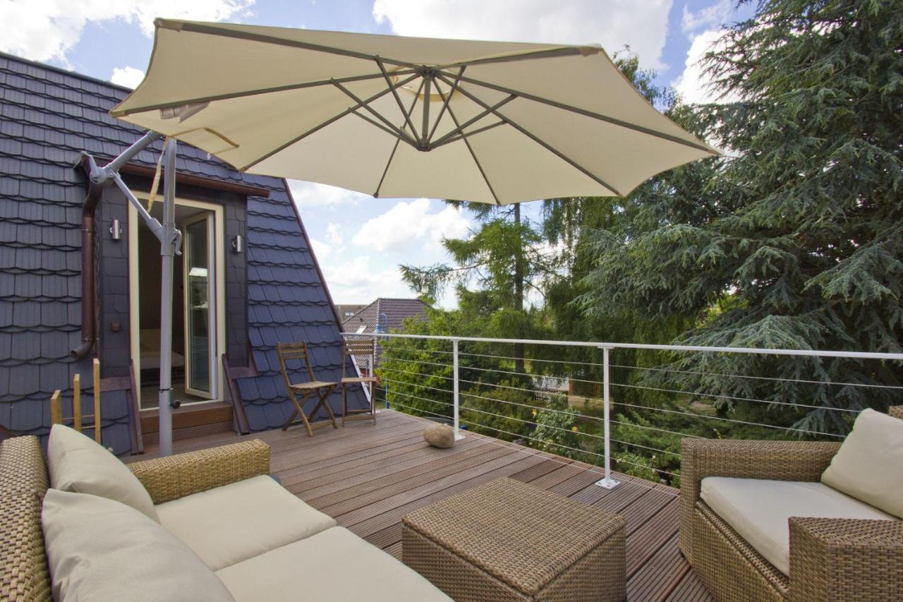 Ferienhaus Auszeit Fewo 03 - Dachterrasse, Ruhige Lage Middelhagen Buitenkant foto